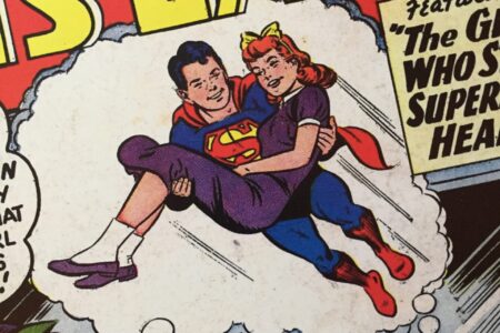 Love is in  the Air….  Superman & Lois Lane