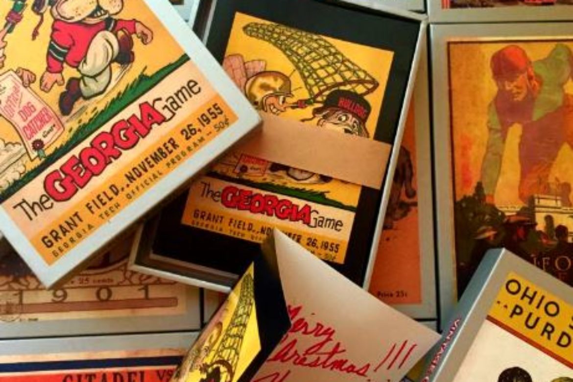 Vintage Collegiate Notecards make PERFECT Christmas Cards!