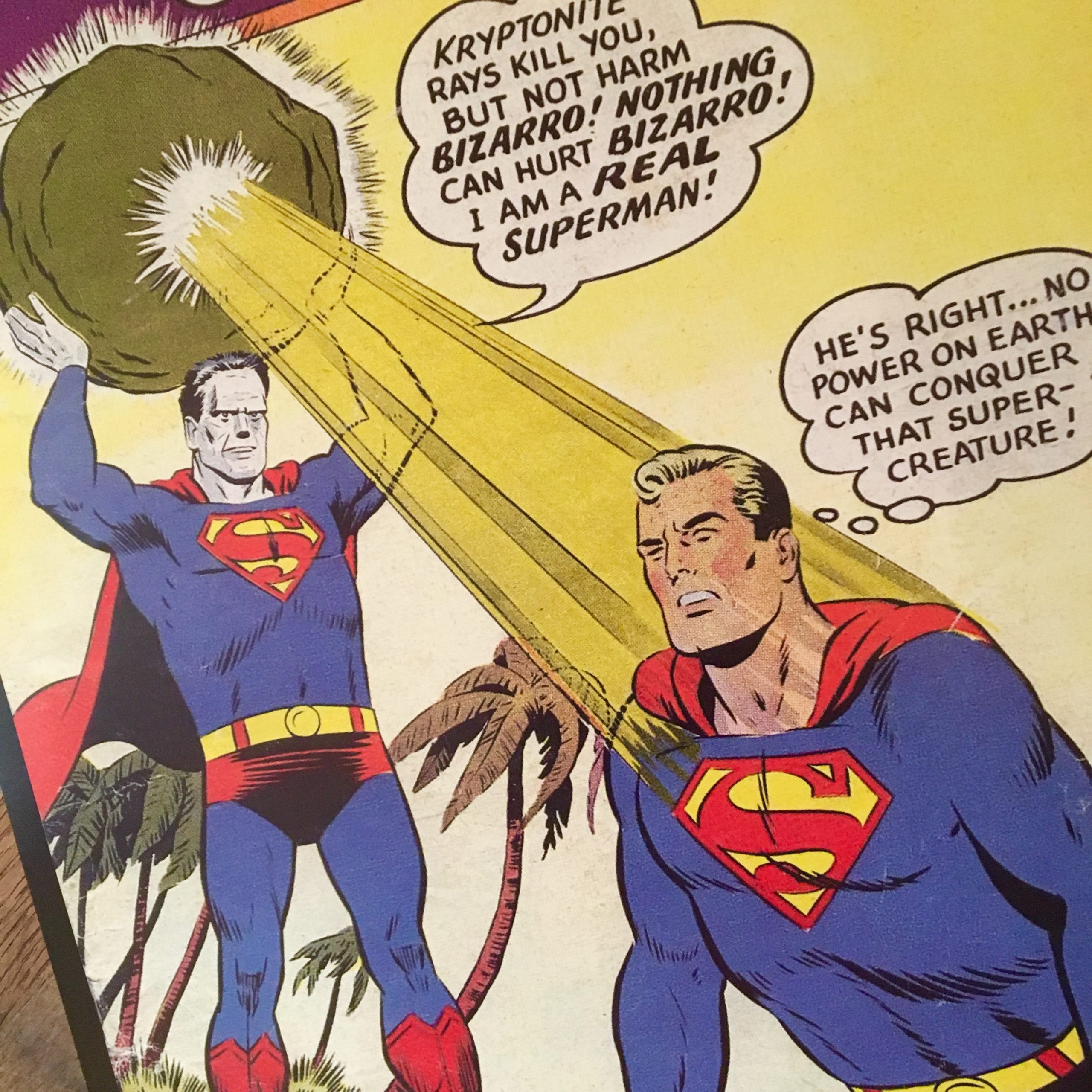 Kryptonite Rays Kill You, But Not Harm BIZARRO!!!