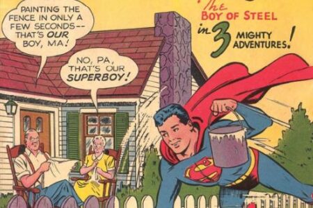 Summertime House & Lawn Service Superboy Style!