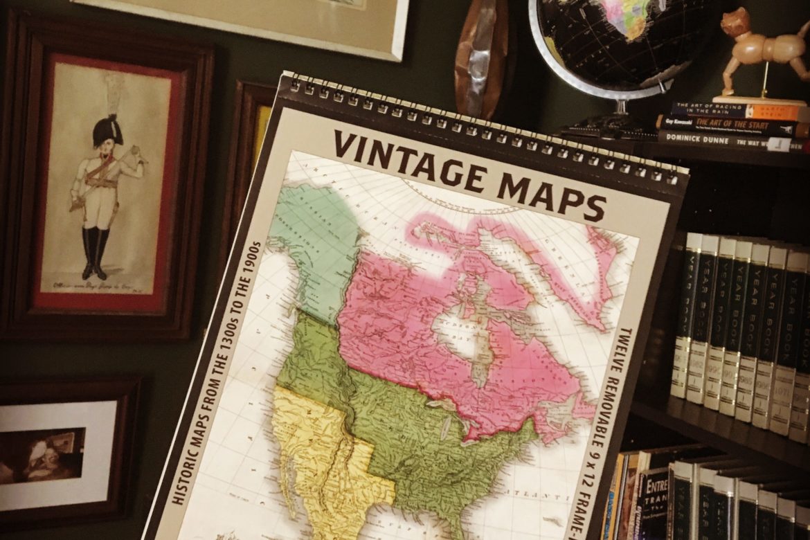It’s a Vintage Mapping Monday!