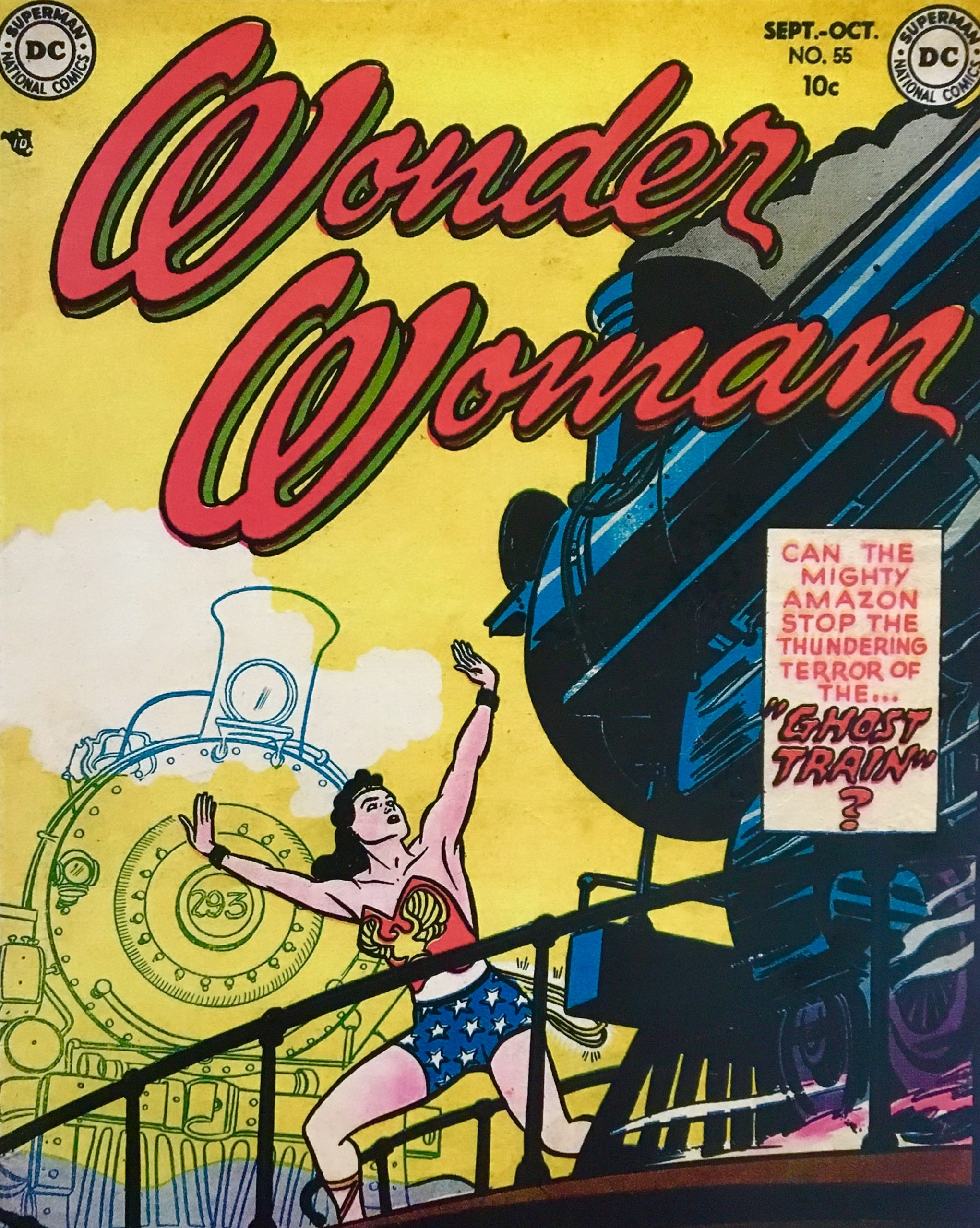 Can Wonder Woman Stop the Terrifying GHOST TRAIN?!!