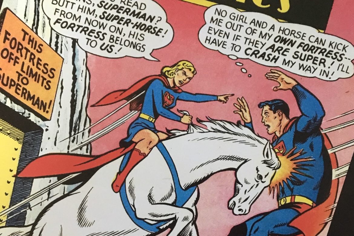 SUPERGIRL in “The Forbidden Fortress of Solitude!”