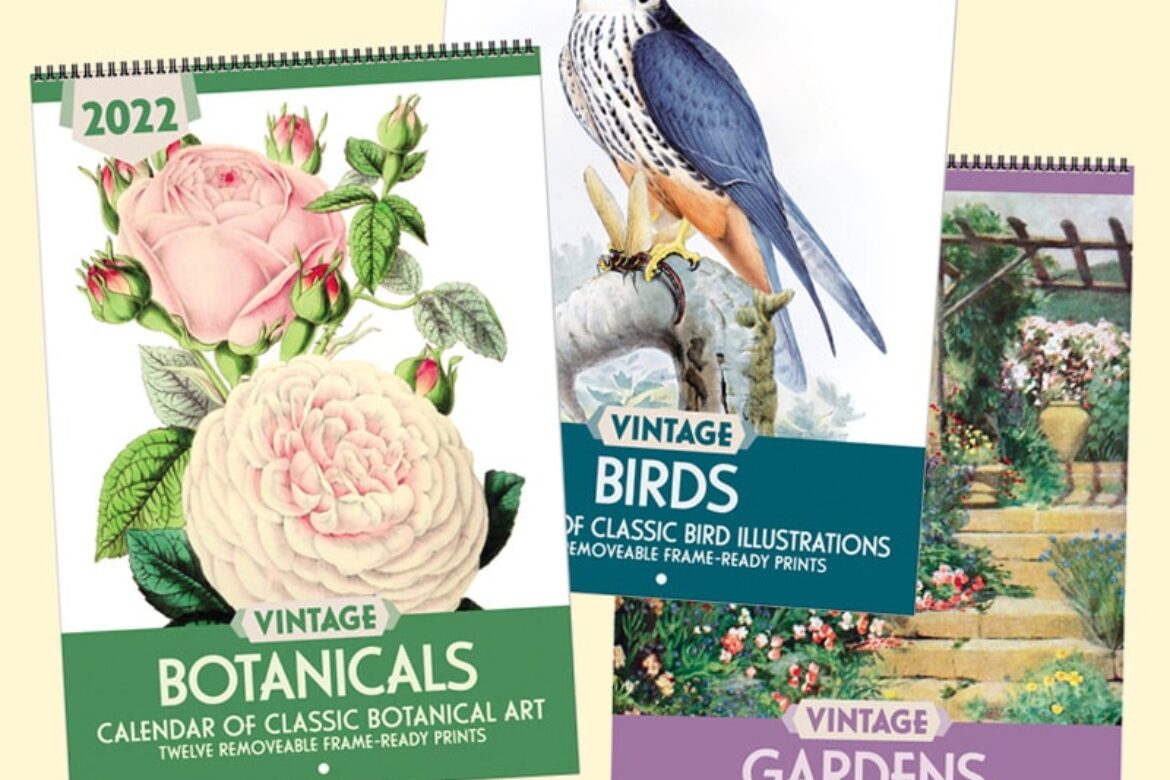 Sneak Peek: 2022 Vintage Botanicals, Vintage Birds & Vintage Gardens