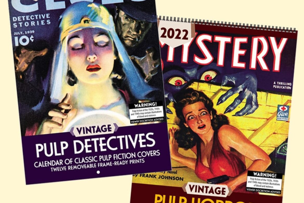Sneak Peek: 2022 Vintage Pulp Detectives & Vintage Pulp Horror