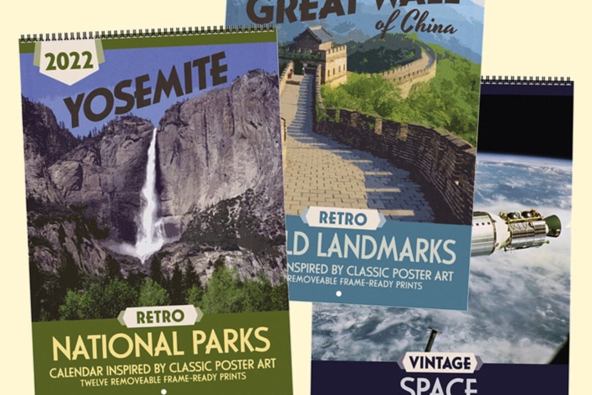Sneak Peek: 2022 Retro National Parks, Retro World Landmarks & Vintage Space