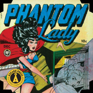 Phantom Lady Graphic - link to 2022 Vintage Golden Age Comics Calendar