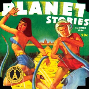 Blog graphic: the cover art of pulp science fiction