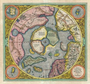 Map of the Arctic, 1606