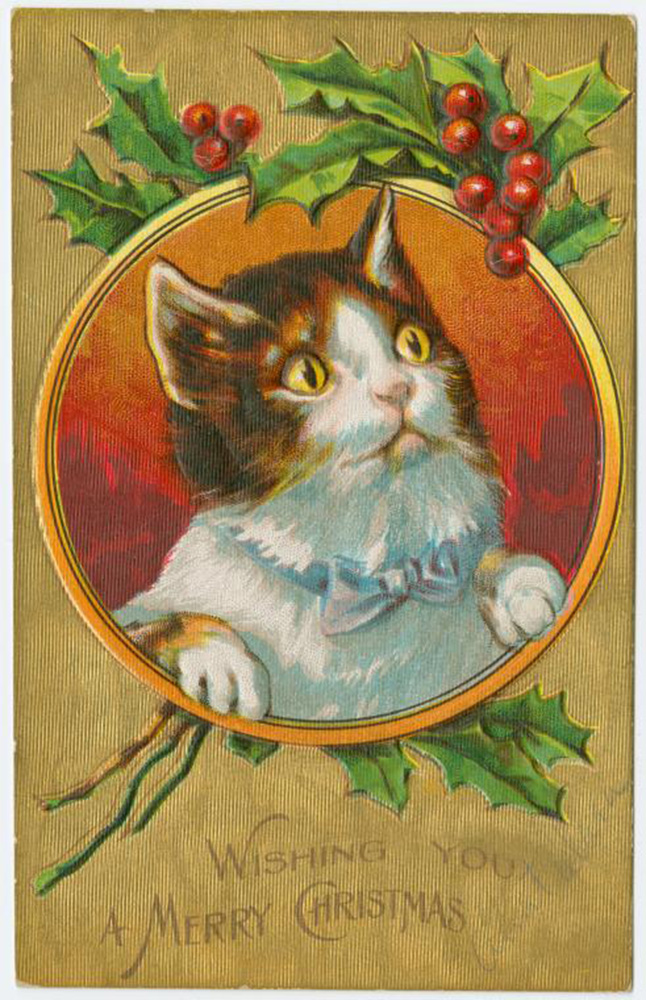 Christmas card, 1910
