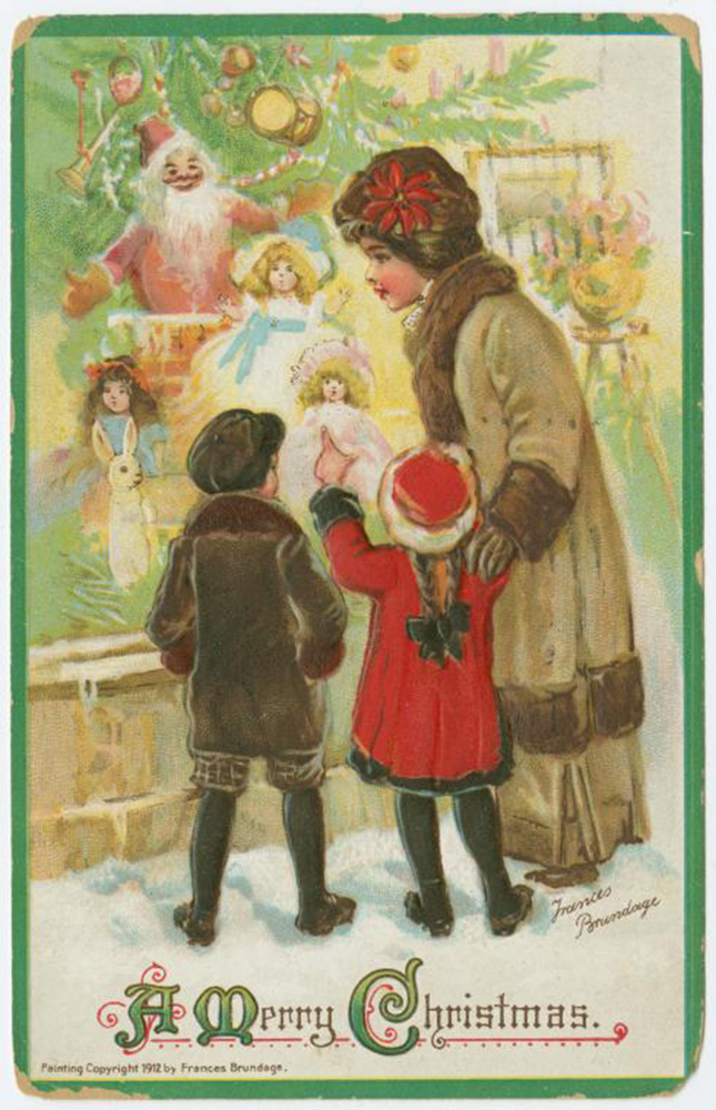 Christmas card, 1912