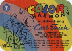 Curt Teich and Company Color Harmony postcard