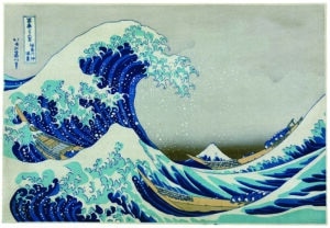 The Great Wave by Hokusai, c. 1826-33