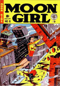 Image of comic book cover for Moon Girl #6, 1949