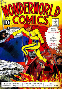 Image of comic book cover for Wonderworld Comics #3, 1939