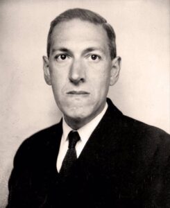 Photo of H.P. Lovecraft, taken June, 1934.