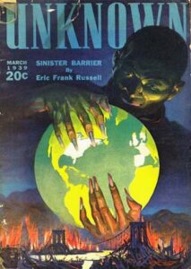Cover for Unknown No. 1, March 1939
