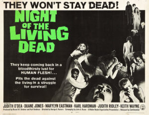Image of movie poster for Night of the Living Dead, 1968