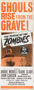 Image of movie poster for The Plague of the Zombies, 1966
