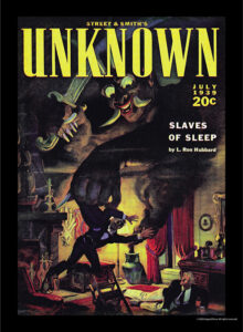 Cover of Street & Smith's Unknown, July 1939