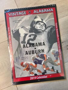 Front cover of 2019 Vintage Alabama calendar