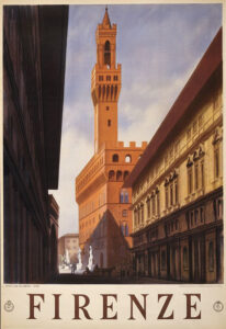 Poster: Firenze (Florence), 1938.