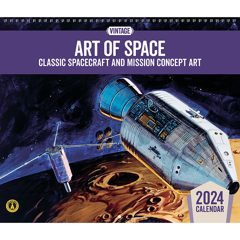 2024 Asgard Press Vintage Art of Space Calendar