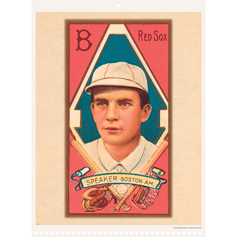 2024 Asgard Press Vintage Baseball Cards Calendar