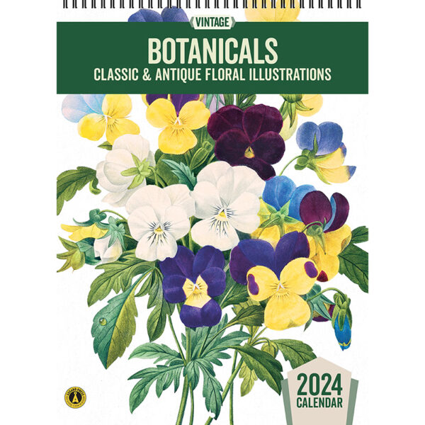 2024 Asgard Press Vintage Botanicals Calendar