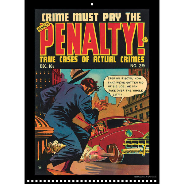 2024 Asgard Press Vintage Crime Comics Calendar
