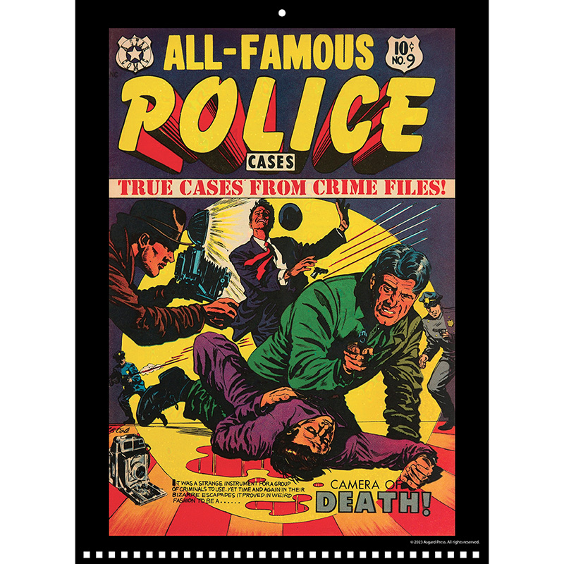 2024 Asgard Press Vintage Crime Comics Calendar