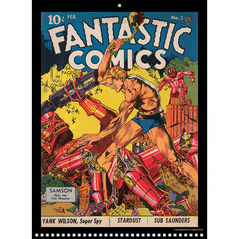2024 Asgard Press Vintage Golden Age Comics Calendar