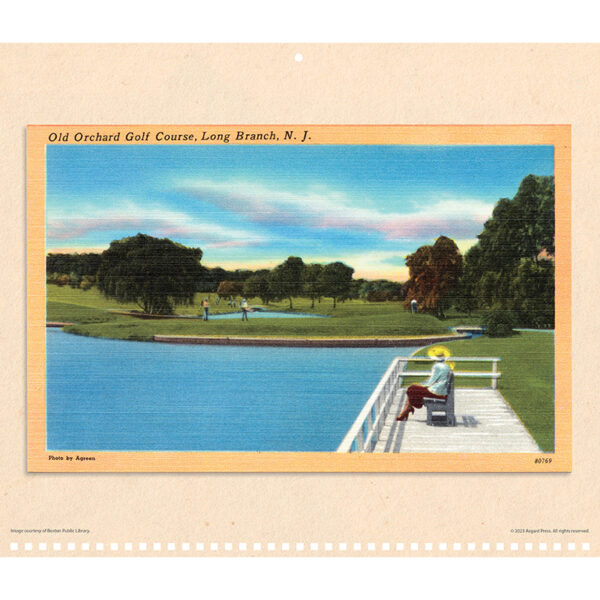 2024 Asgard Press Vintage Golf Calendar