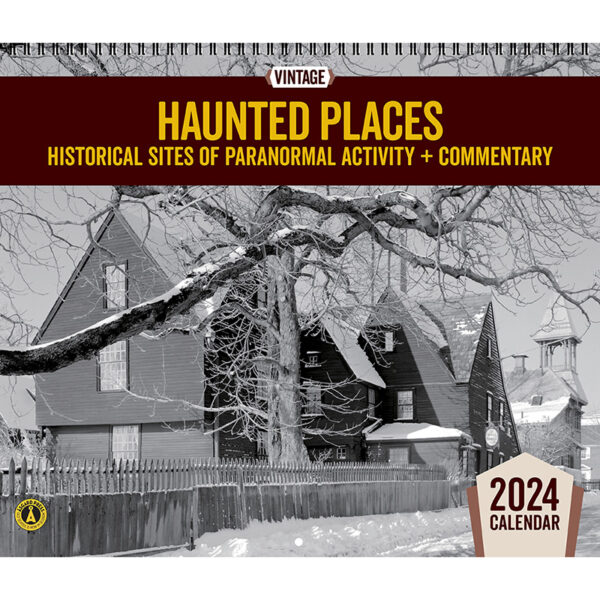 2024 Asgard Press Vintage Haunted Places Calendar