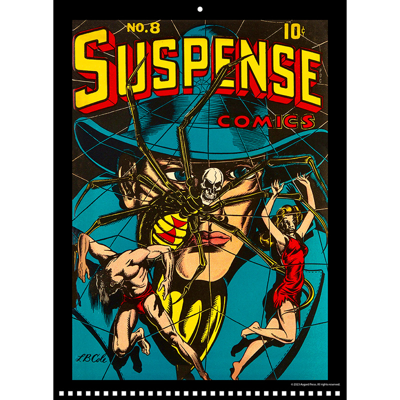 2024 Asgard Press Vintage Horror Comics Calendar