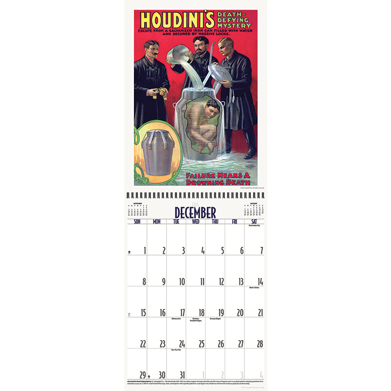 2024 Asgard Press Vintage Magic Calendar