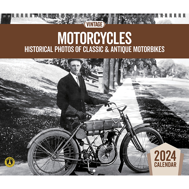 2024 Asgard Press Vintage Motorcycles Calendar