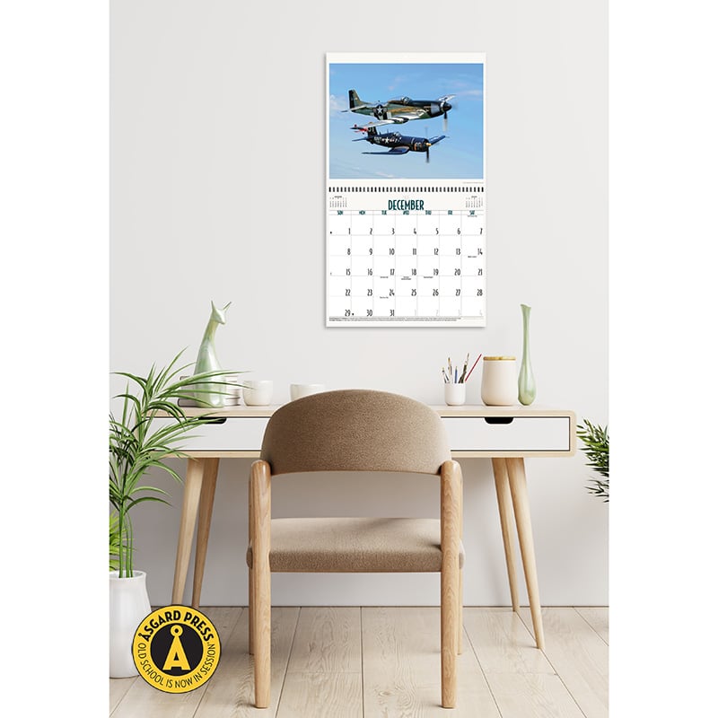 2024 Vintage Airplanes Calendar by Asgard Press