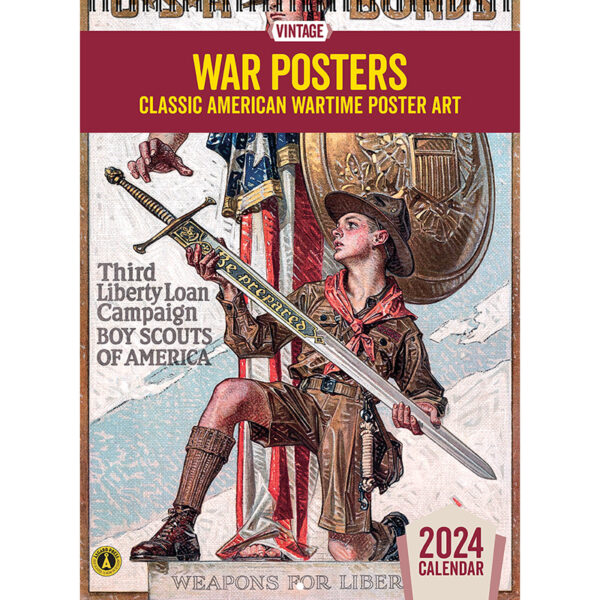 2024 Asgard Press Vintage War Posters Calendar