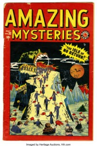 Amazing Mysteries #32, Atlas Comics (Marvel), 1949, Editor: Stan Lee.
