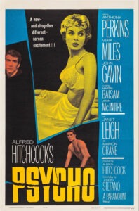 Psycho theatrical poster, 1960.