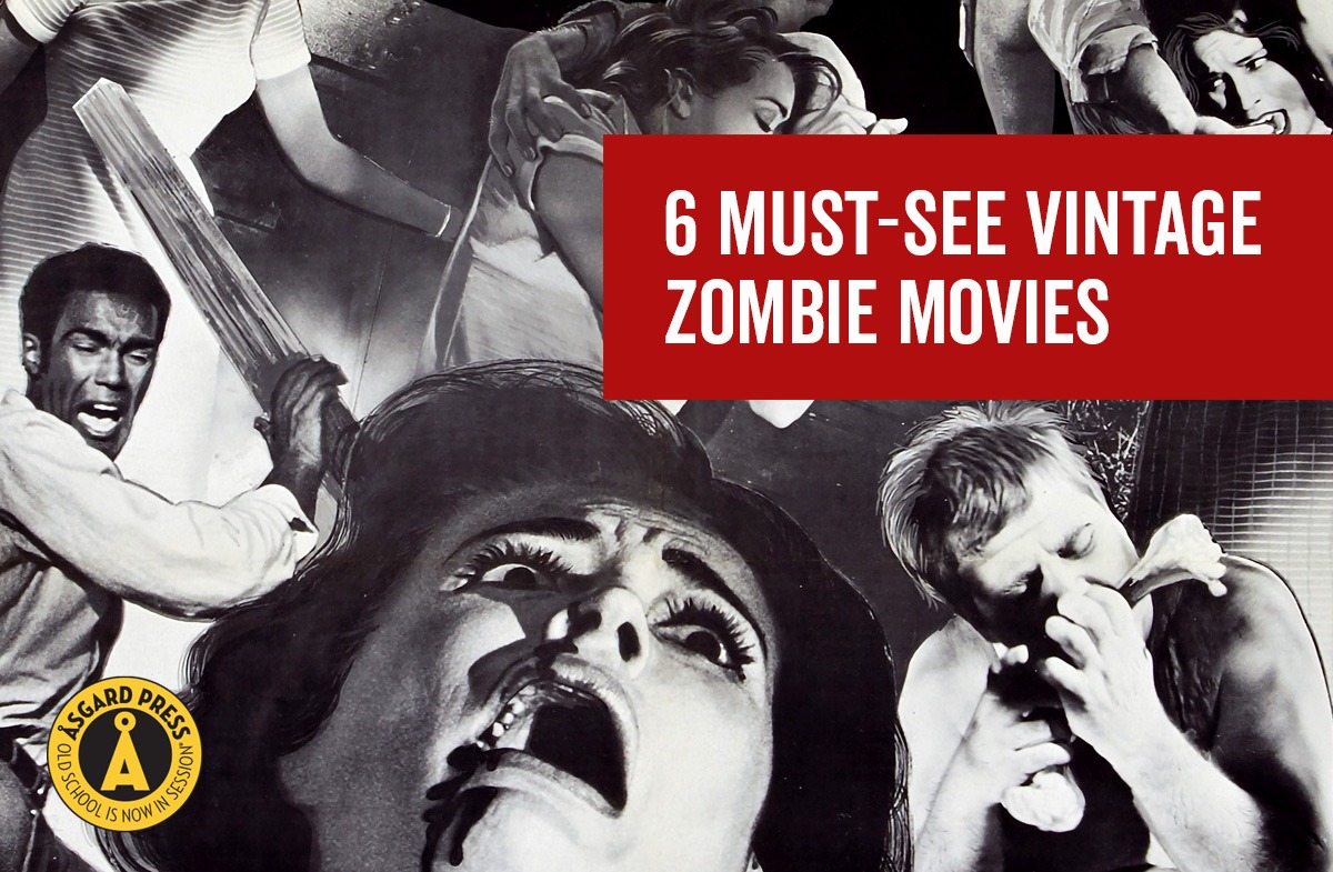 6 Must-See Vintage Zombie Movies