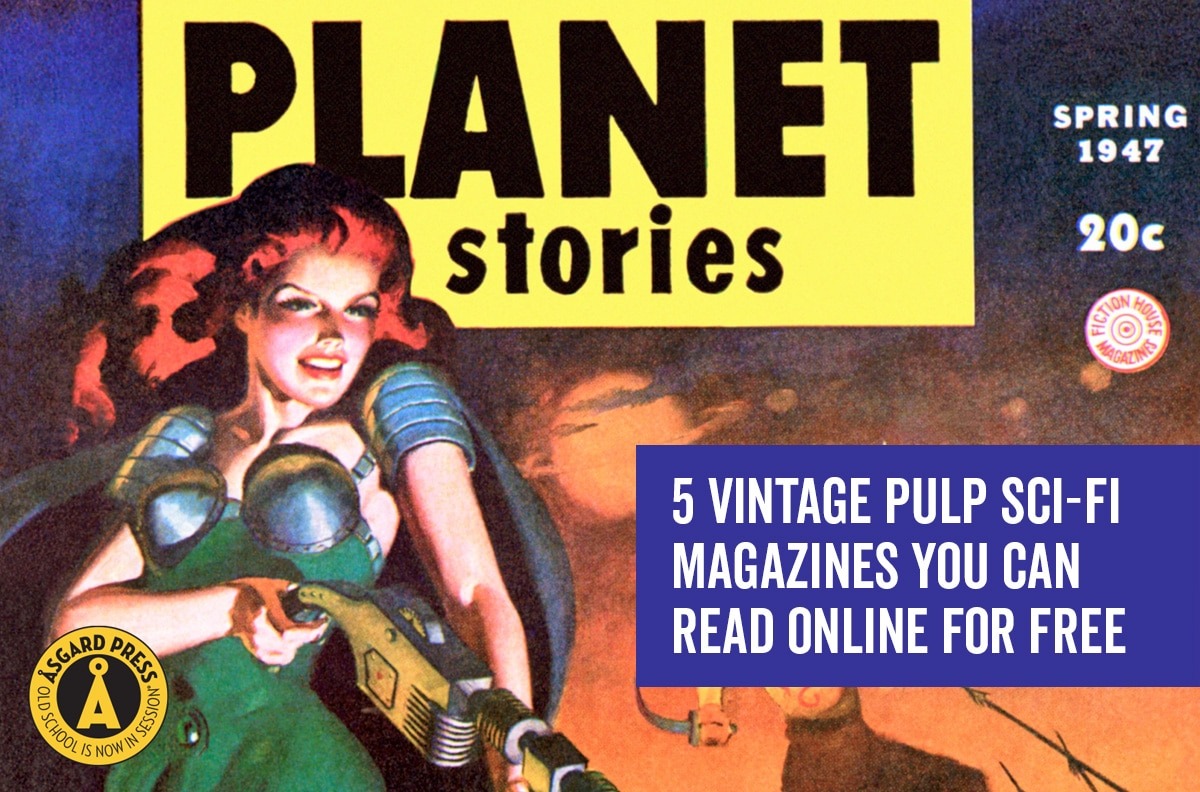 5 Vintage Pulp Sci-Fi Magazines You Can Read Online for Free