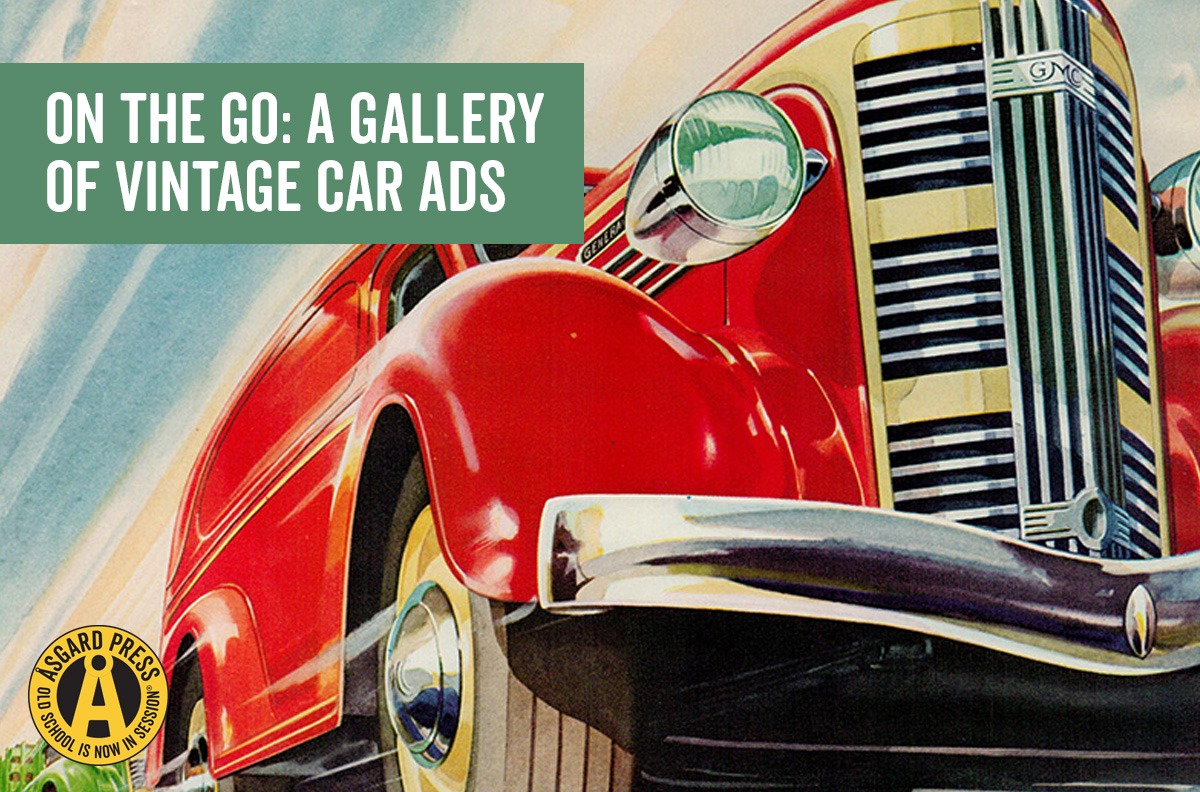 On the Go: A Gallery of Vintage Car Ads