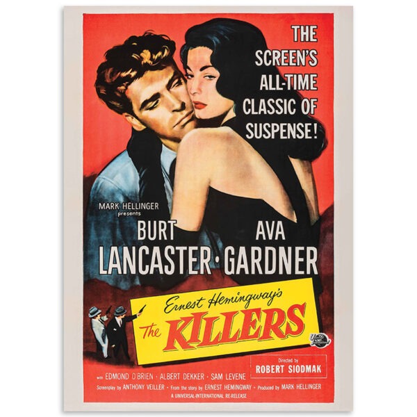 Image of The Killers reproduction vintage movie poster