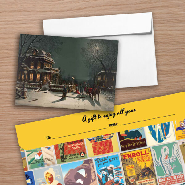 2025 Asgard Press gift envelope and gift message notecard