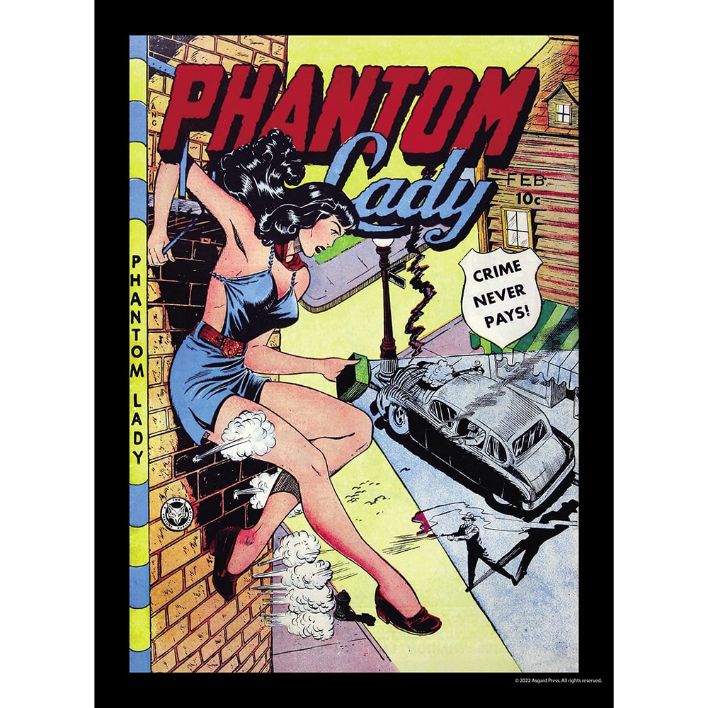 Female superheroes: Phantom Lady #22