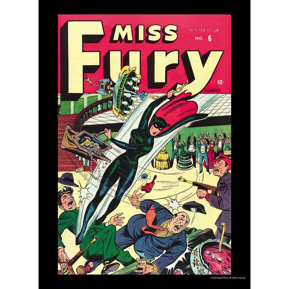 Female superheroes: Miss Fury #6
