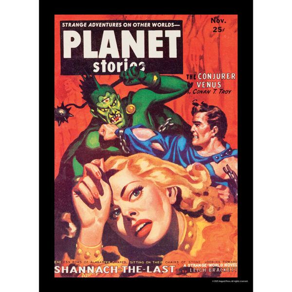 Sample image from the Asgard Press 2026 Vintage Sci-Fi Calendar