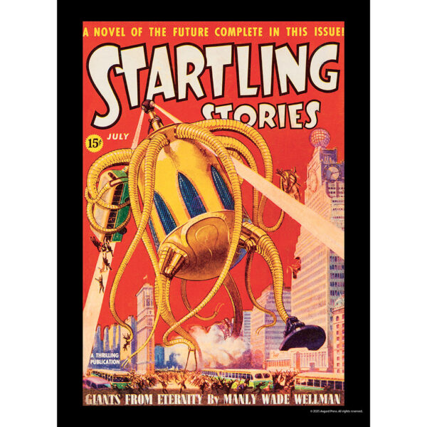 Sample image from the Asgard Press 2026 Vintage Sci-Fi Calendar